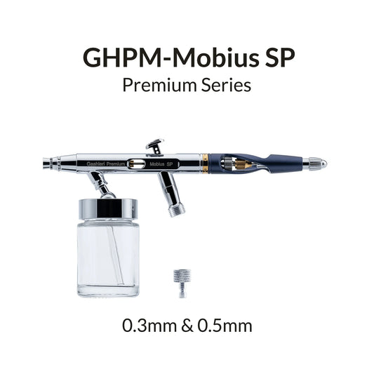Gaahleri Premium Series Mobius SP Siphon Feed Airbrush
