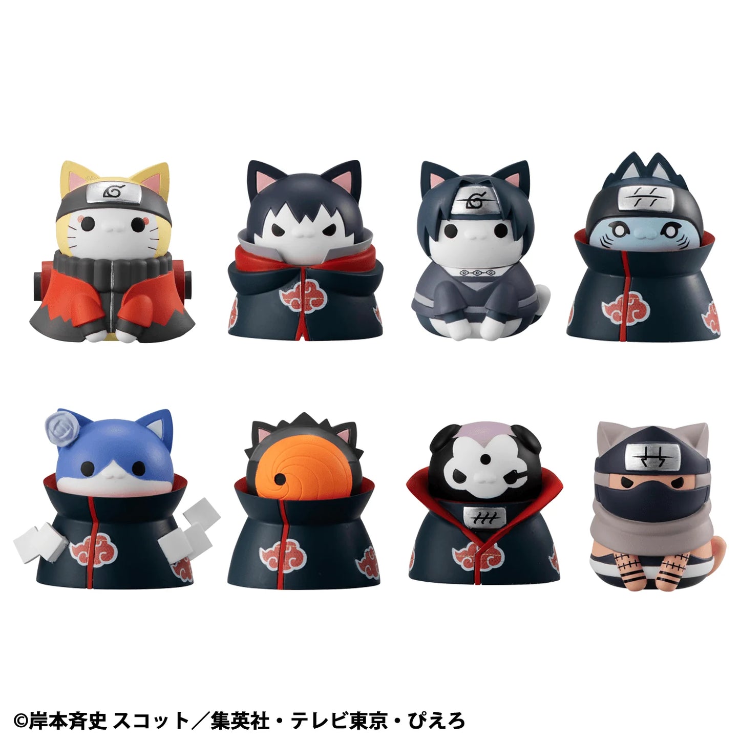 MEGA CAT PROJECT NARUTO Shippuden Nyaruto! Defense battle of village of Konoha！（Repeat） (Box of 8)