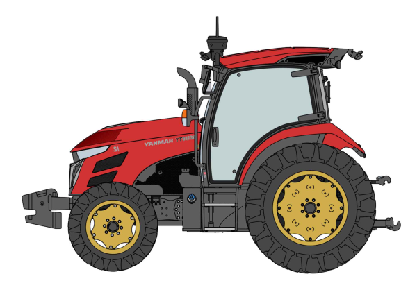 1/35 YANMAR TRACTOR YT5113A "ROBOT TRACTOR"