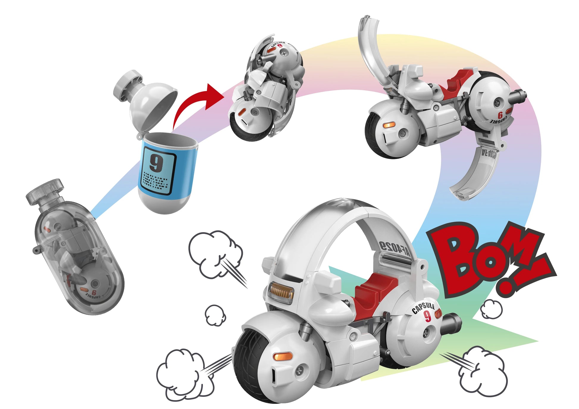 HOIPOI CAPSULE No.9 BULMA'S MOTORCYCLE