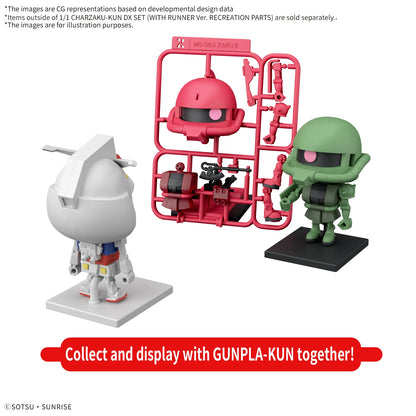 Charzaku-kun DX Set with Runner Ver. Recreation Parts Model Kit