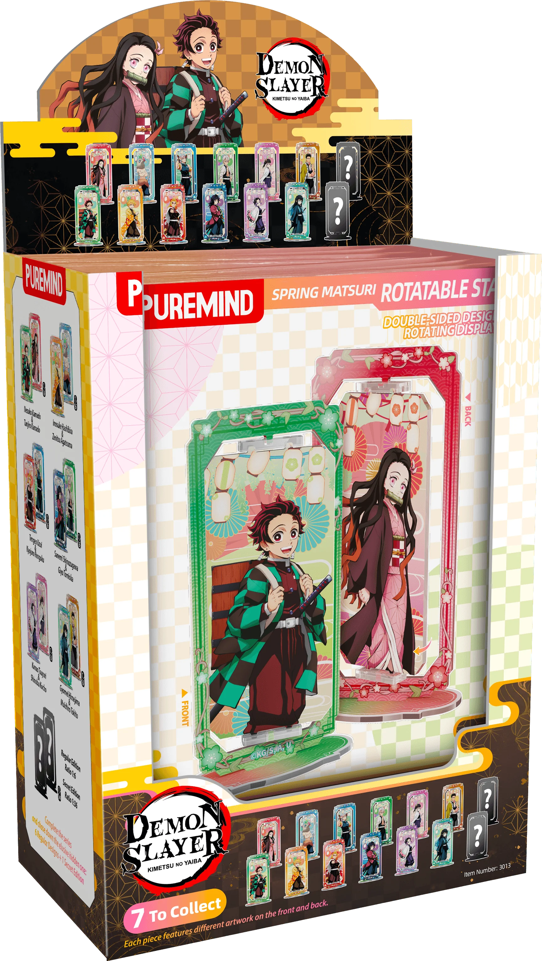 Demon Slayer - Spring Matsuri Rotatable Stand (Box of 6)