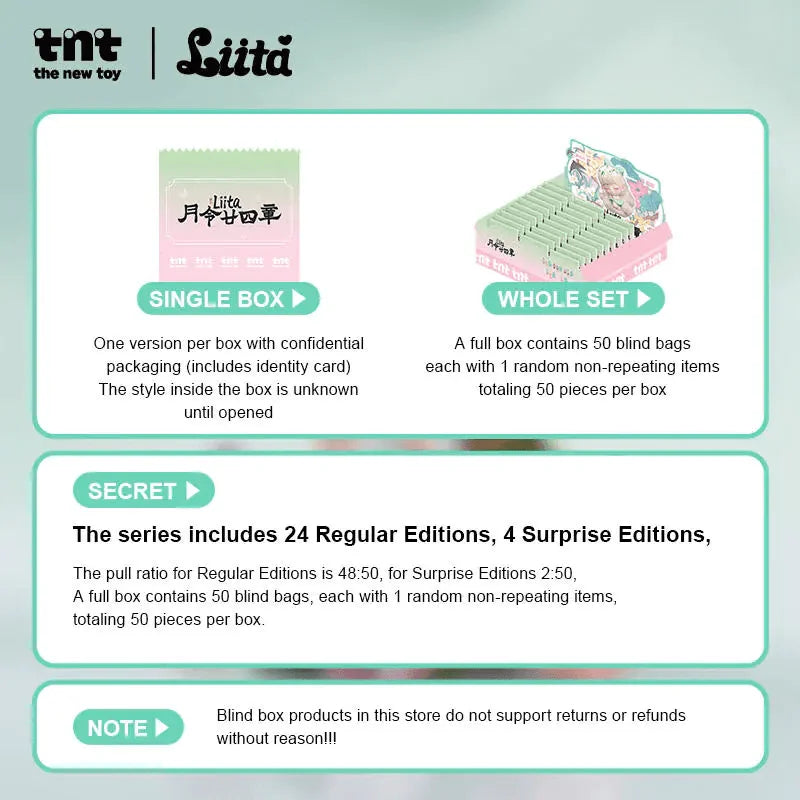 Liita The 24 Solar Terms mili series (Box of 50)