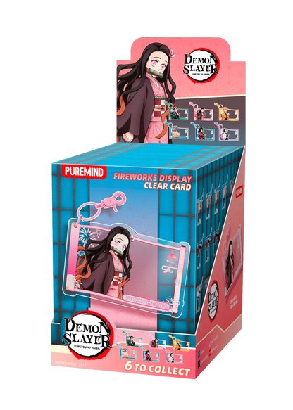 Demon Slayer - Fireworks display Clear Card (Box of 6)