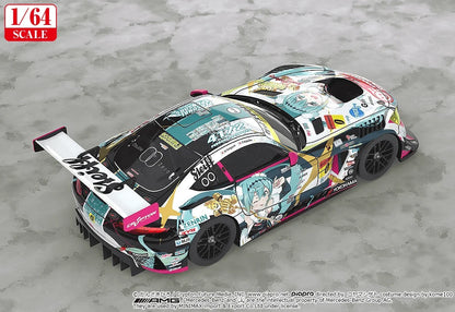 (Rerelease) 1/64 Scale Good Smile Hatsune Miku AMG 2018 SUPER GT Ver. - Release Date: 04/2027