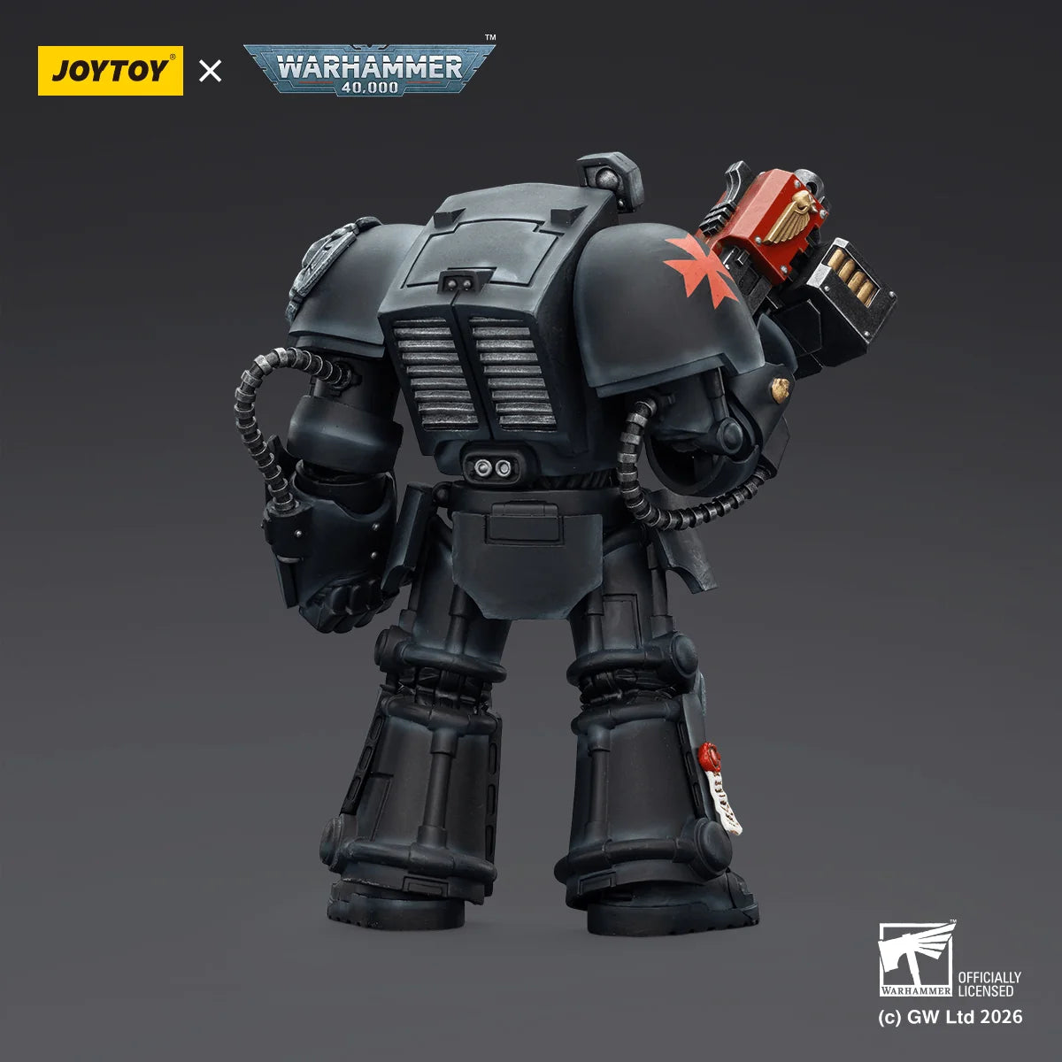 BlackTemplars Terminator 2 with Power Fist and Storm Bolter