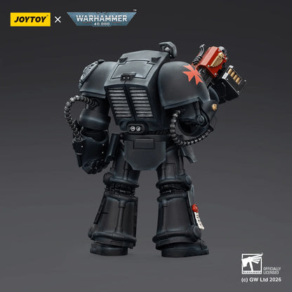 BlackTemplars Terminator 2 with Power Fist and Storm Bolter
