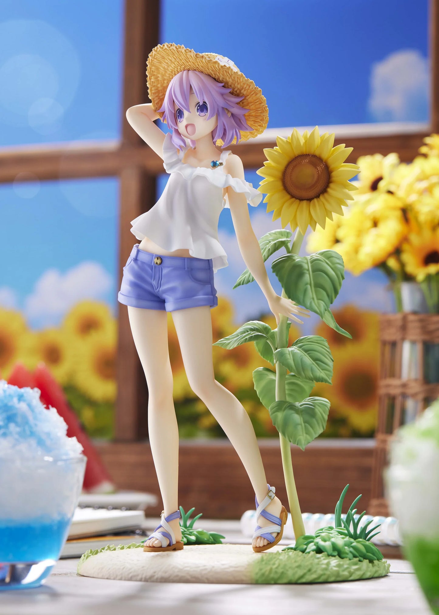 Broccoli Hyperdimension Neptunia Neptune Summer Vacation 1:7 Scale Figure
