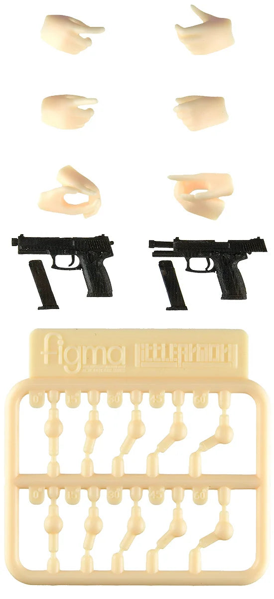 LAOP12: figma Hands for Guns 2 - Handgun Set