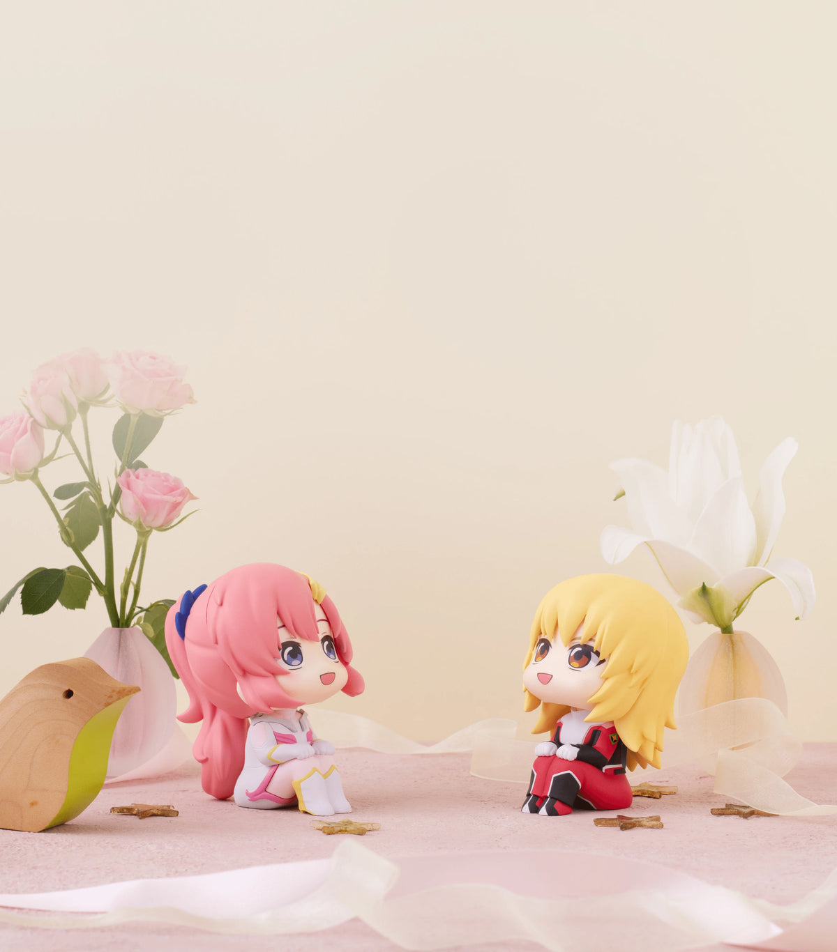 MegaHouse Lookup Lacus Clyne & Cagalli Yula Athha Mobile Suit Gundam SEED FREEDOM Collectible Figure Set
