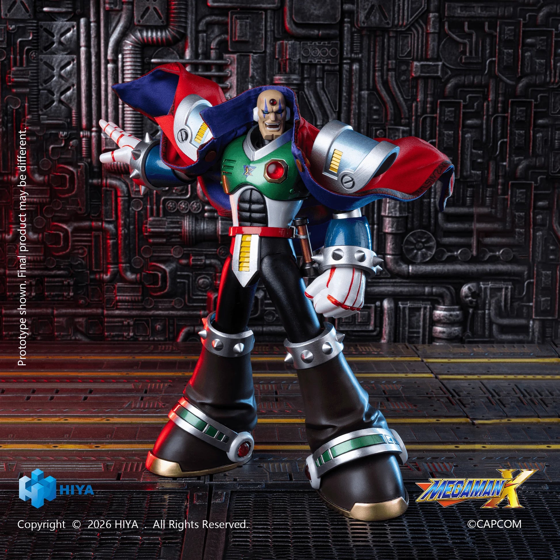 None Scale 7.1 Inch Mega Man X series Sigma Action Figure