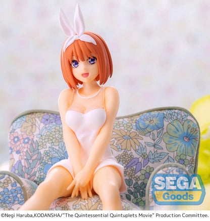 SEGA Prize Figures Yotsuba Nakano Perching Figure - The Quintessential Quintuplets Movie