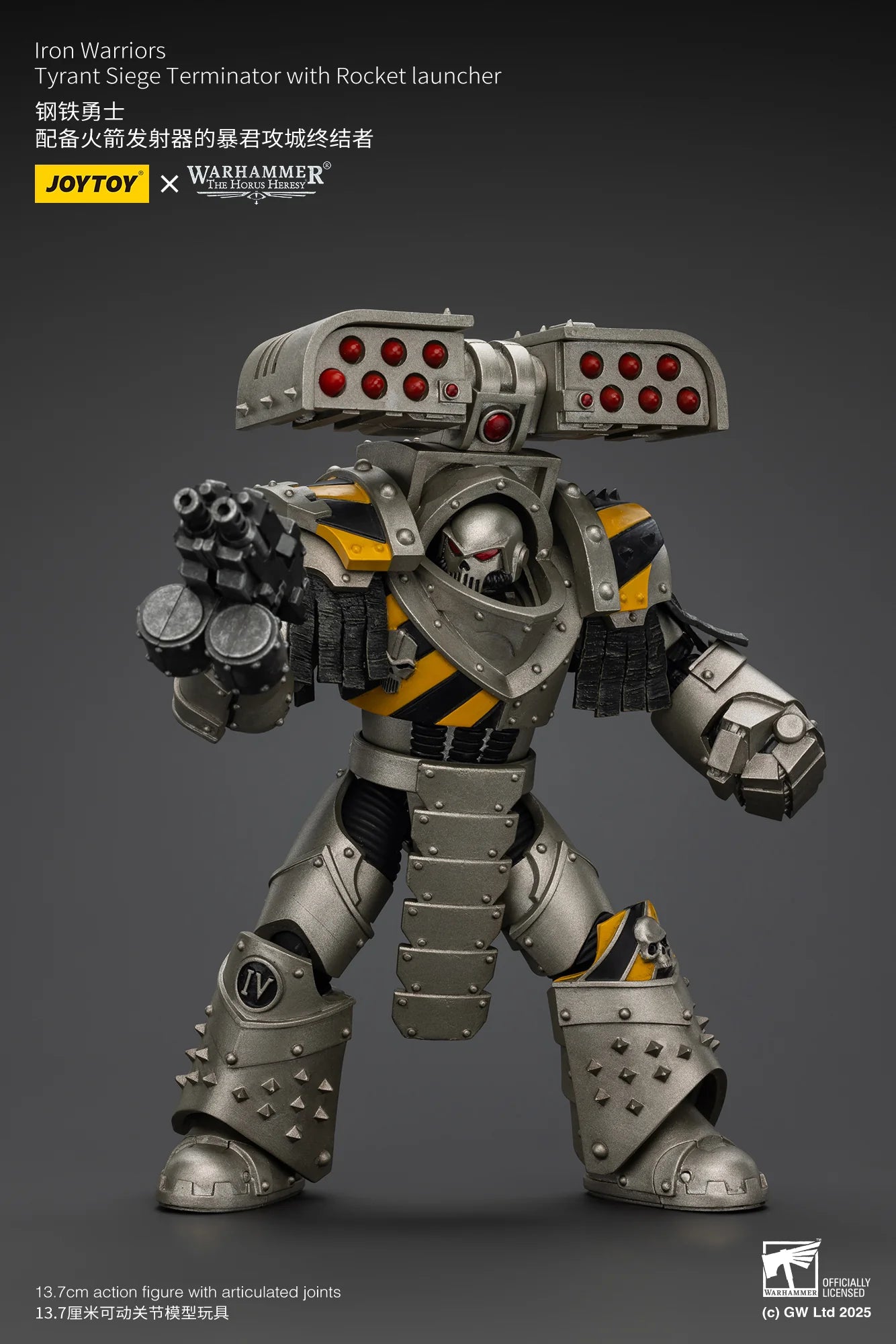 lron Warriors Tyrant Siege Terminator with Rocket launcher