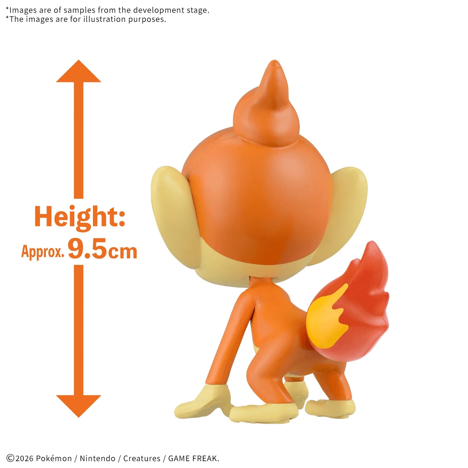 Pokémon Chimchar Model Kit by Bandai Hobby