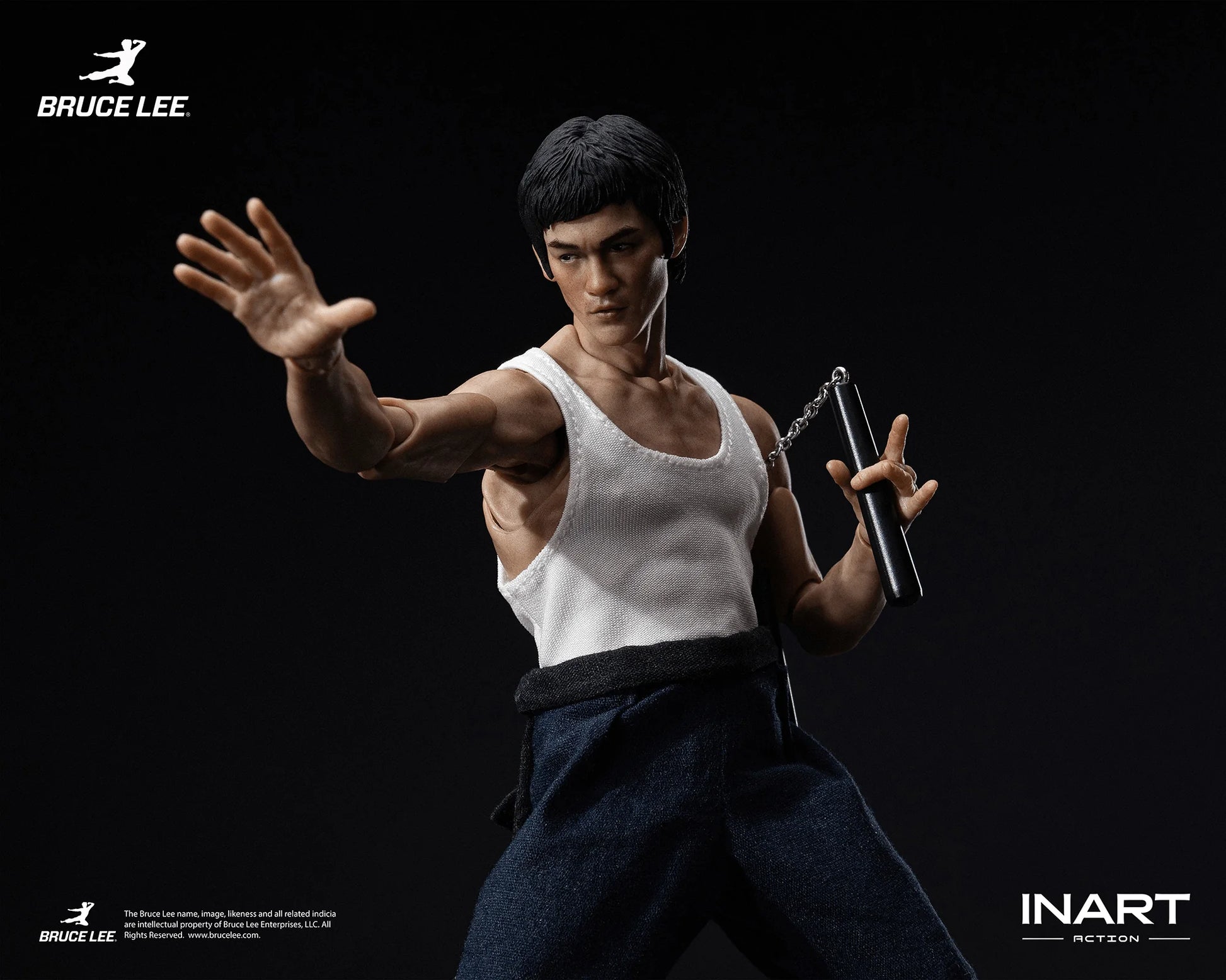 INART - Bruce Lee (Kung Fu Outfit) 1/12 Collectible Figure