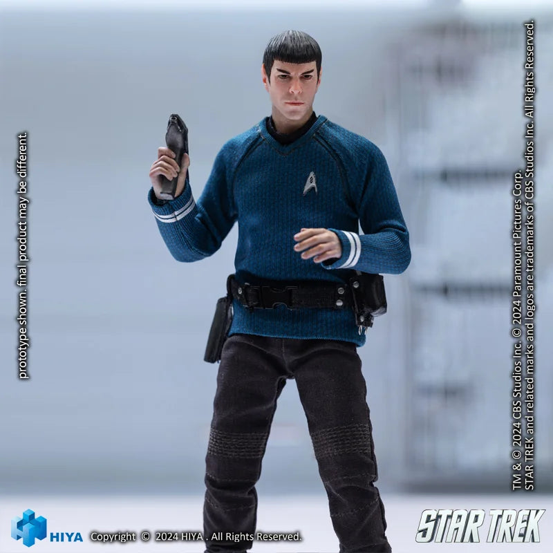 Hiya Toys Exquisite Super Series 1/12 Scale Star Trek 2009 Spock Action Figure