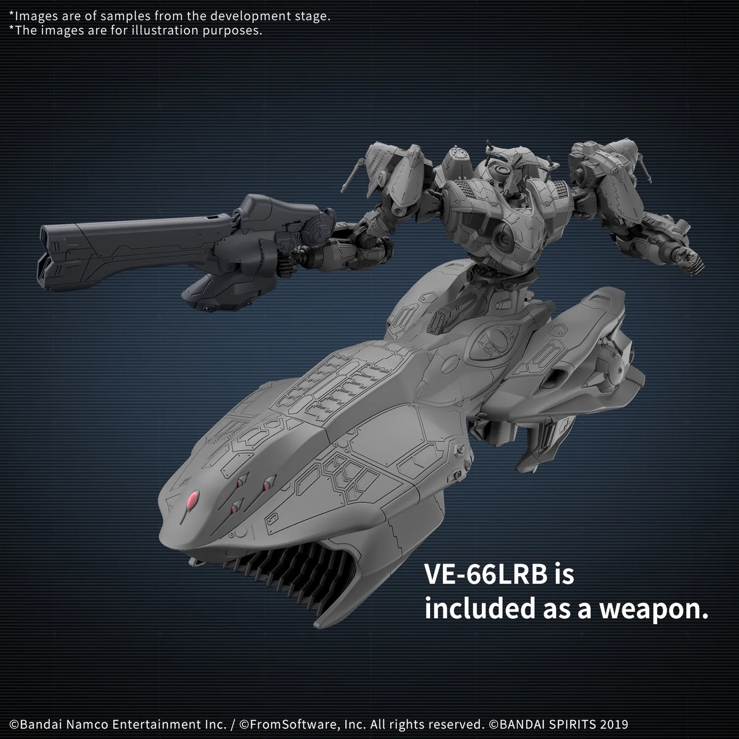 30MM ARMORED CORE Ⅵ FIRES OF RUBICON ARQUEBUS ADD VE-40A