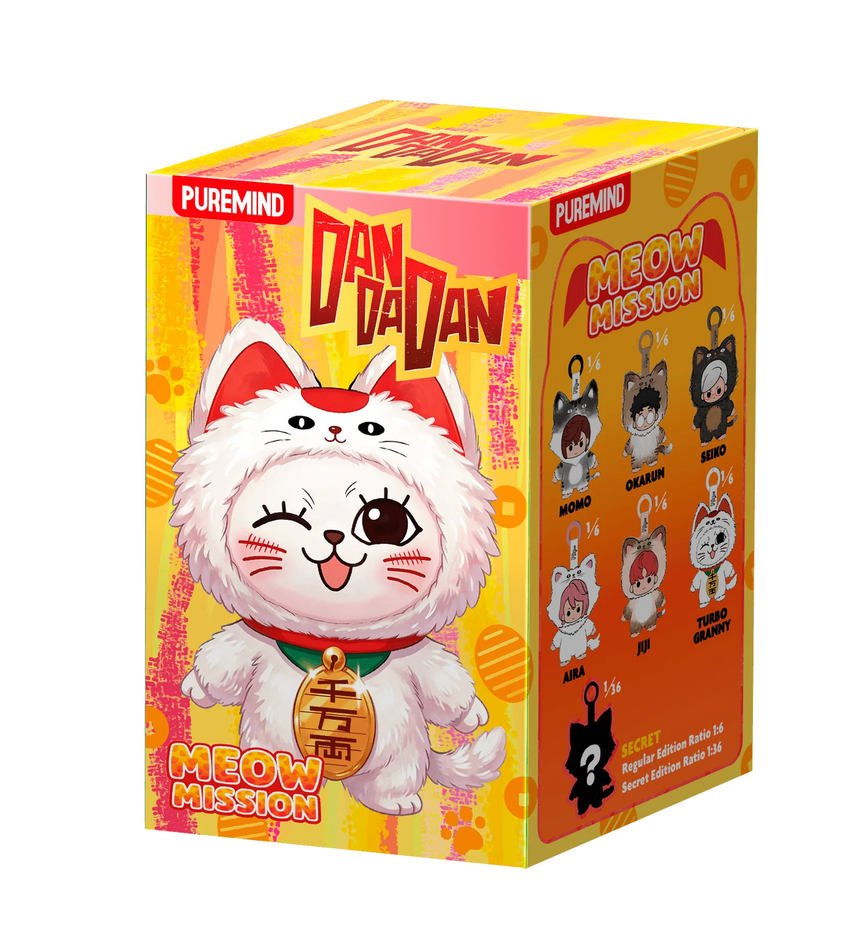 DAN DA DAN - Meow Mission Plush (6units/set) (Box of 6)