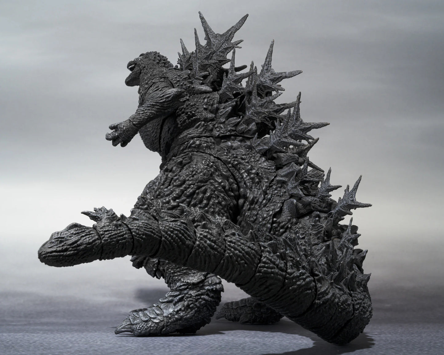 TAMASHII NATIONS S.H. MonsterArts Godzilla Minus One Monochrome Action Figure