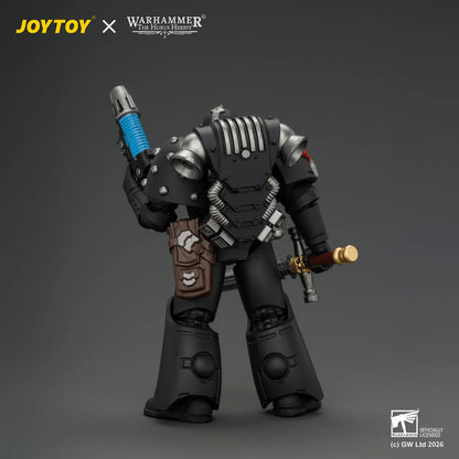 Dark Angels MKVI Tactical Sergeant with Power Sword and Plasma Pistol