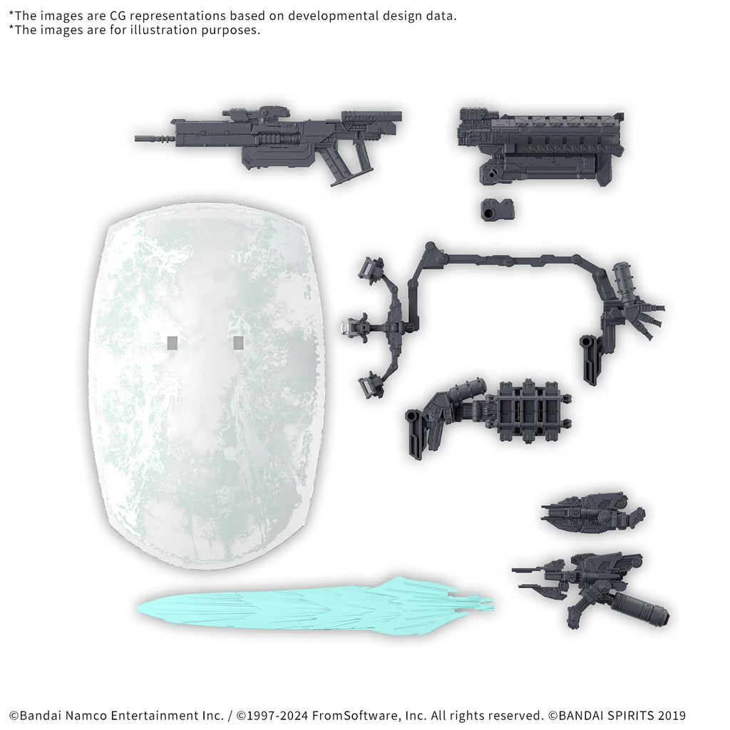 30MM OPTION PARTS SET ARMORED CORE Ⅵ FIRES OF RUBICON WEAPON SET 05