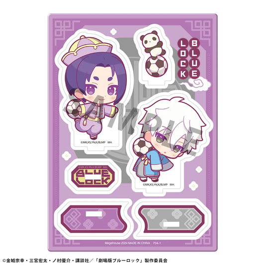 Acrylic Stands Buddycolle The Movie BLUE LOCK - Episode Nagi- A：Seishiro Nagi＆Reo Mikage Panda ver. (1pc)