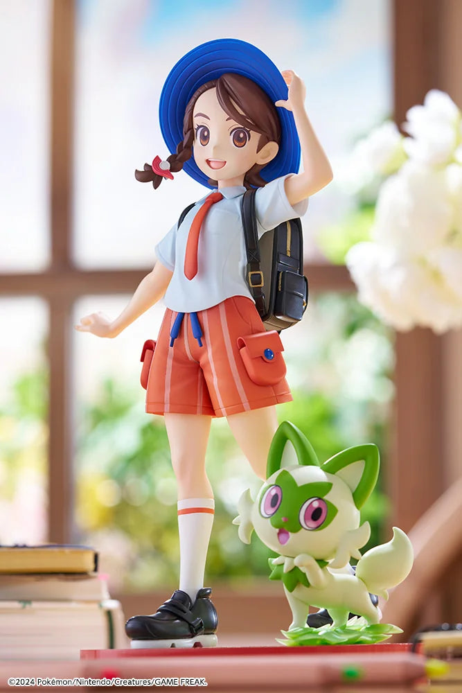 Kotobukiya Pokémon Juliana with Sprigatito ARTFX J Statue