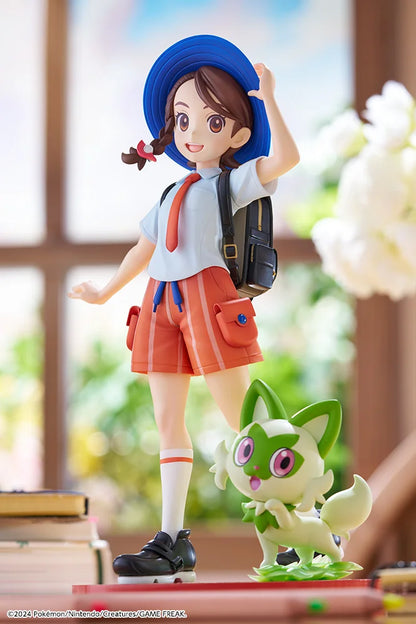 Kotobukiya Pokémon Juliana with Sprigatito ARTFX J Statue