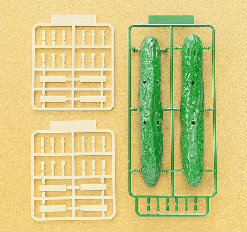 Syuto Seiko Shoryo Uma Plastic Model Kit Cucumber & Eggplant