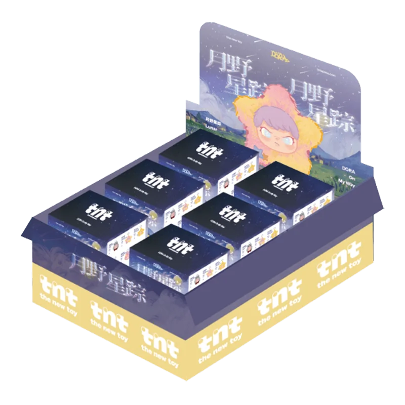 TNT Space DORA Lunar Starlight Series Vinyl & Plush Keychain Blind Box