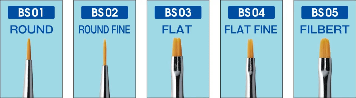 Mr.BRUSH Flat brush fine (FLAT FINE)