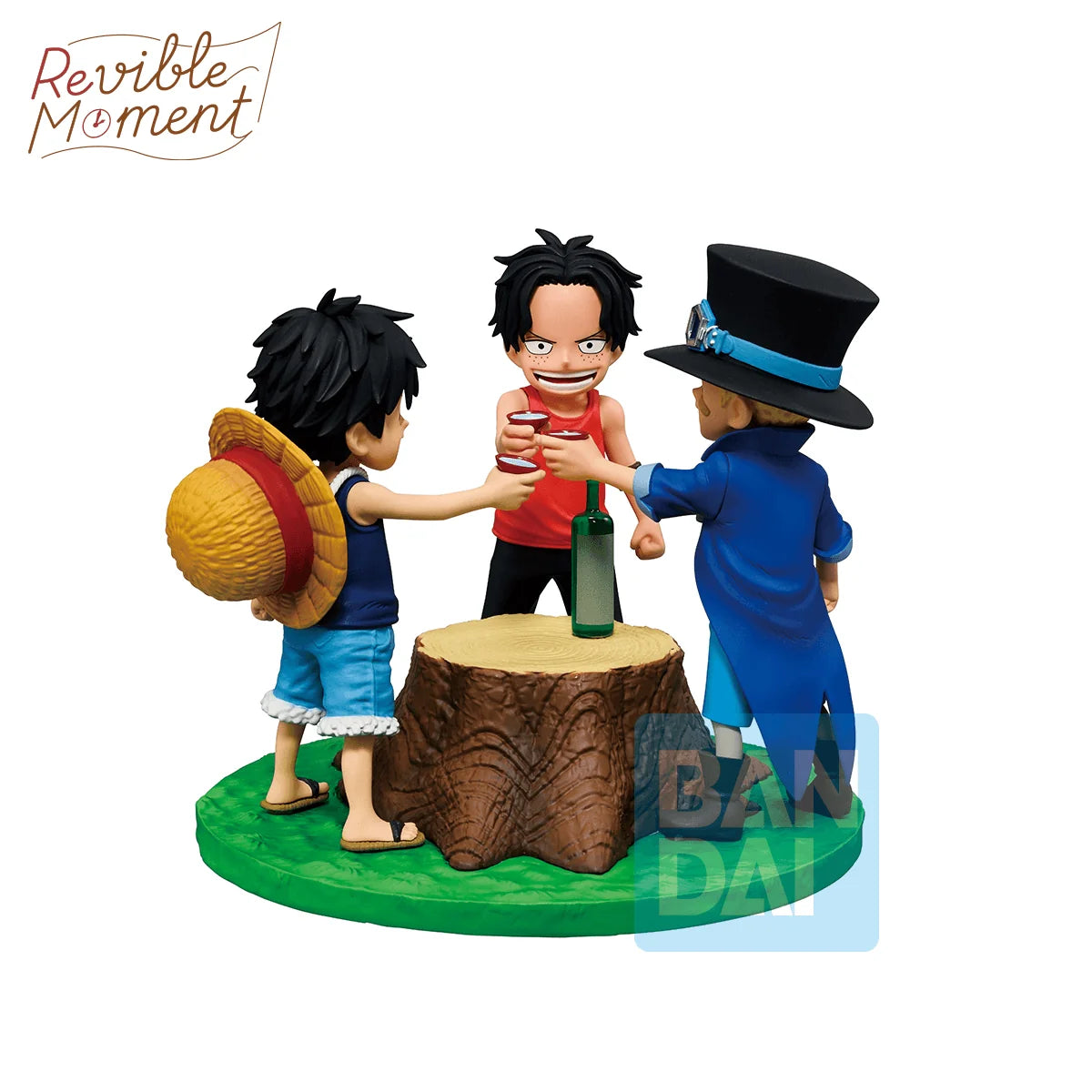 Bandai Spirits Ichibansho Ace Sabo Luffy Dramatic Memories Action Figure