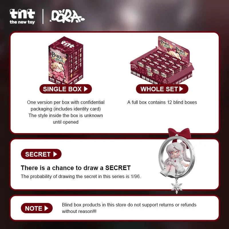 TNT Space DORA The Wonderful Night Series Blind Box Figures