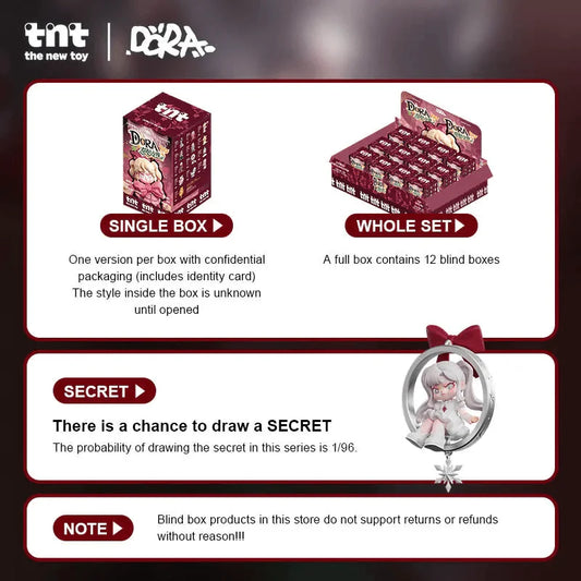 TNT Space DORA The Wonderful Night Series Blind Box Figures
