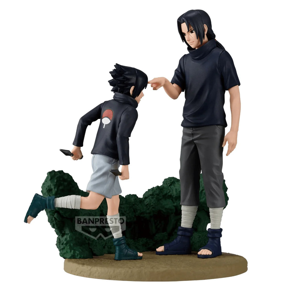 Banpresto Naruto Shippuden Memorable Saga Sasuke & Itachi Uchiha Figure
