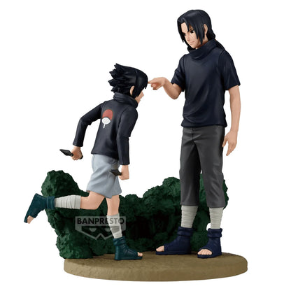 Banpresto Naruto Shippuden Memorable Saga Sasuke & Itachi Uchiha Figure