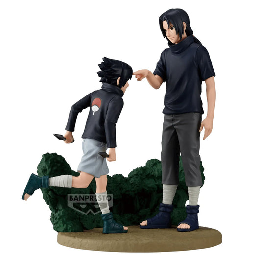 Banpresto Naruto Shippuden Memorable Saga Sasuke & Itachi Uchiha Figure