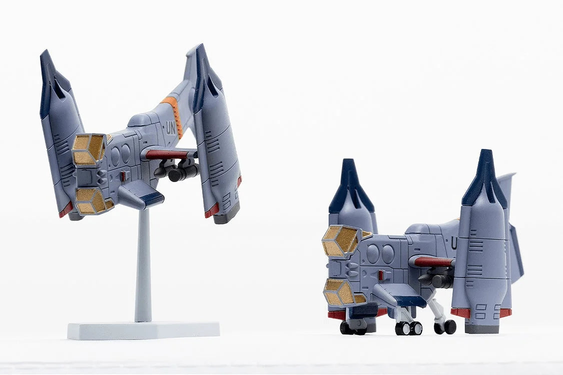 SYUTO Tiny Scale 1/350 "Evangelion: New Theatrical Edition" UNAF Close Air Support VTOL Aircraft YAGR-3B