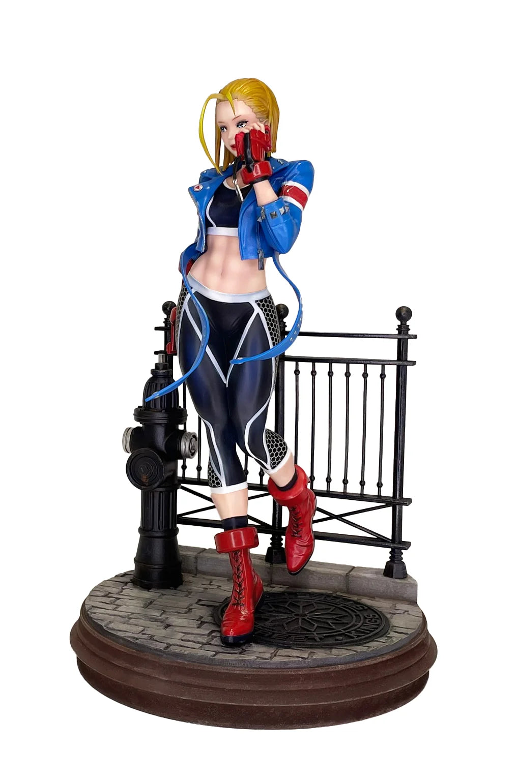 Capcom Street Fighter 6 Cammy Figure Builder Creator's Model Painted PVC Figure