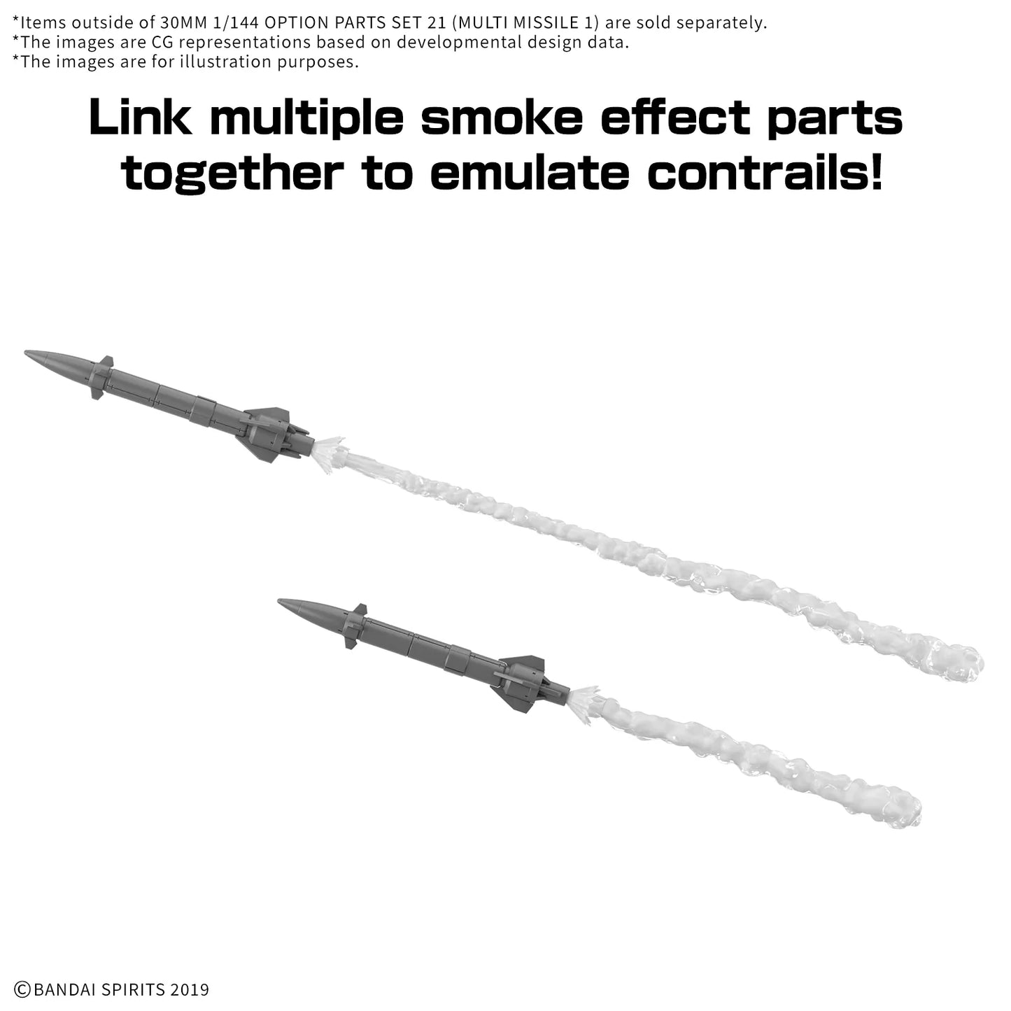30MM 1/144 OPTION PARTS SET 21 （MULTI MISSILE 1）