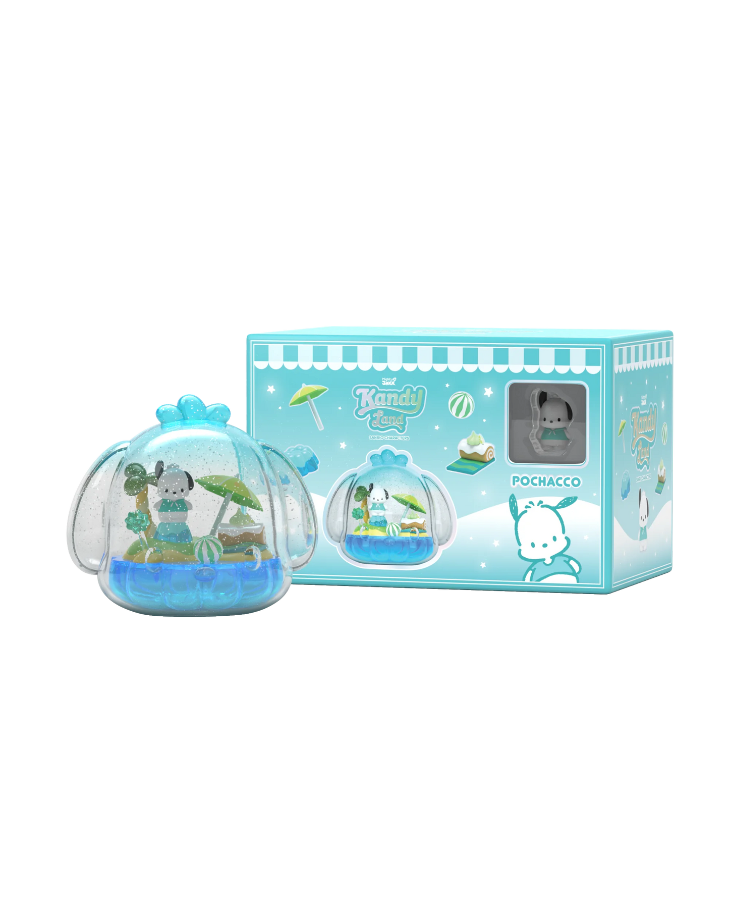 Mighty Jaxx Kandyland Sanrio Pochacco Diorama Display