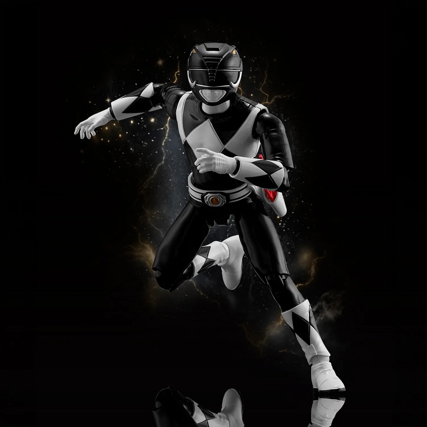 Flame Toys Furai Model Black Ranger Plastic Model Kit