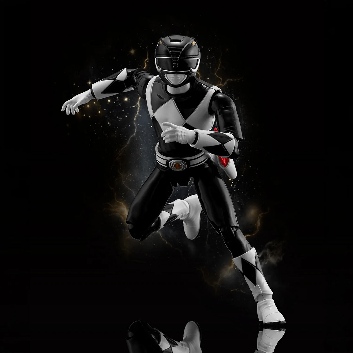 Flame Toys Furai Model Black Ranger Plastic Model Kit