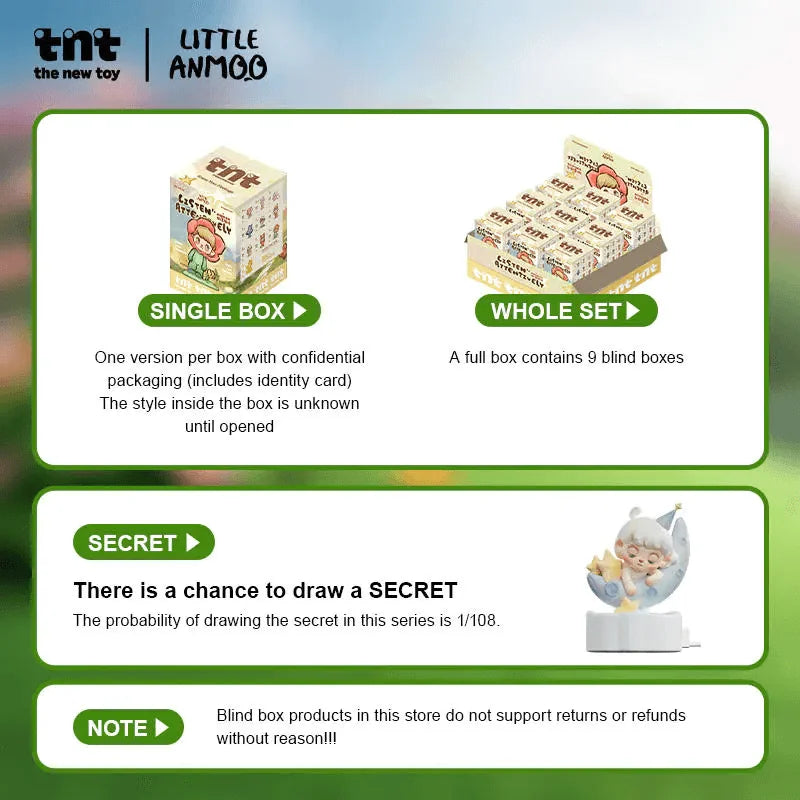 TNT SPACE ANMOO Listen Attentively Collectible Blind Box Figures