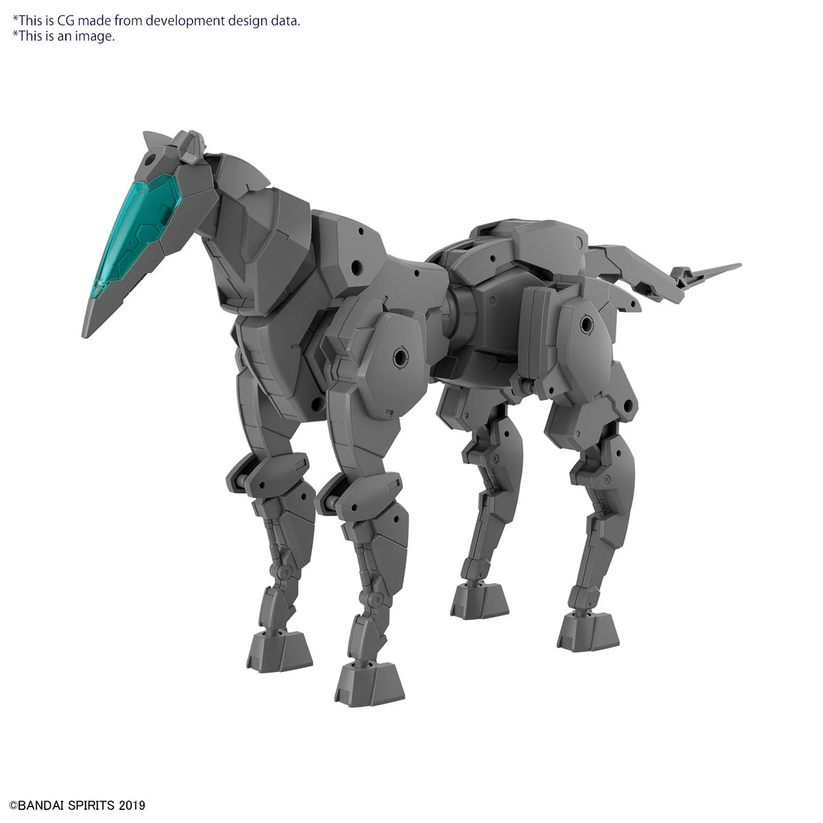 30MM 1/144 Extended Armament Vehicle (HORSE MECHA Ver.) [DARK GRAY]