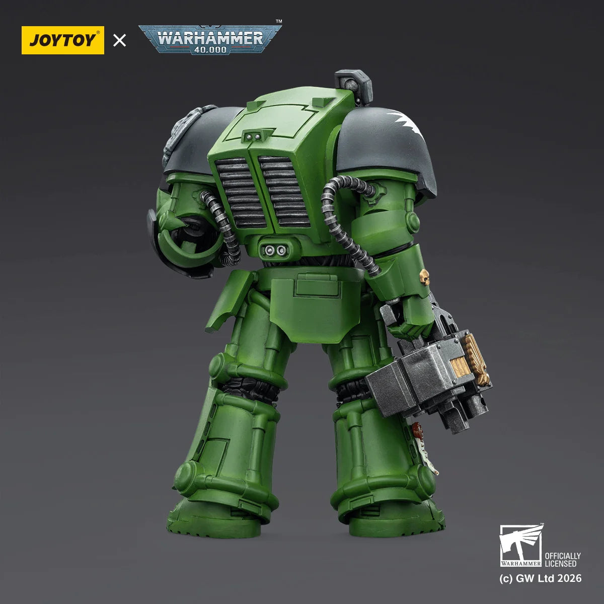 Salamanders Terminator 2 with Power Fist and Storm Bolter