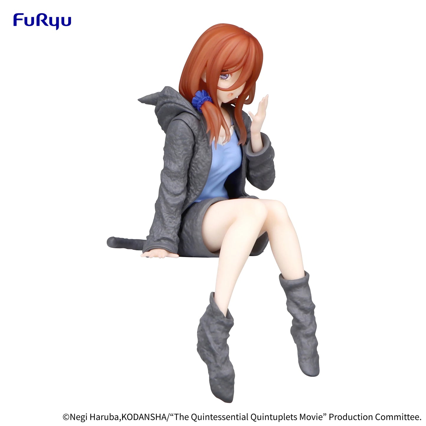 The Quintessential Quintuplets Movie Noodle Stopper Figure -Miku Nakano Loungewear ver.-