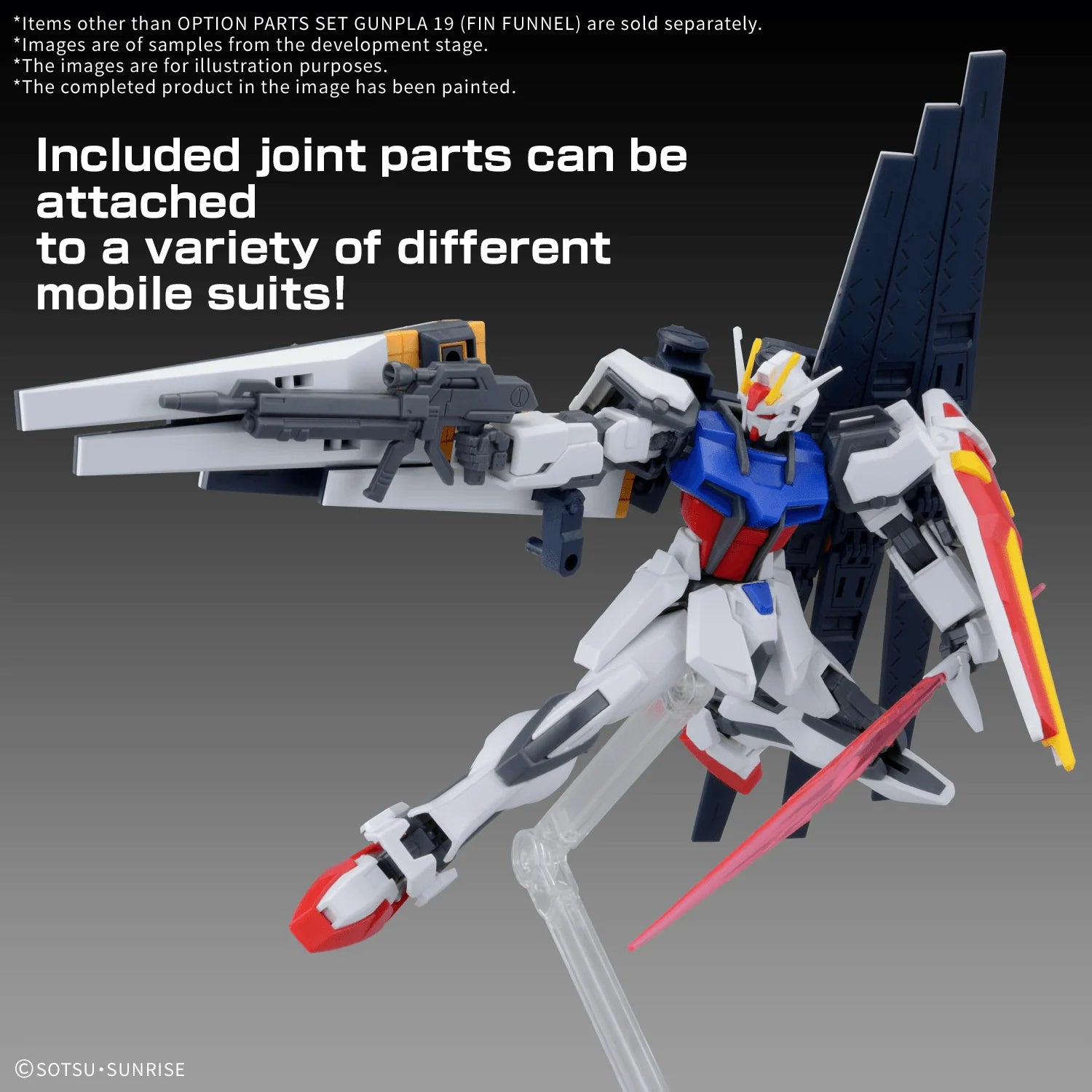 OPTION PARTS SET GUNPLA 19 (FIN FUNNEL)
