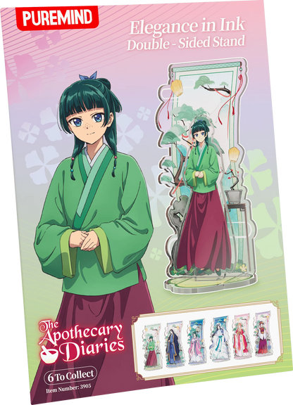 The Apothecary Diaries - Elegance in Ink Double Sided Stand (6 units/set) (Box of 6)