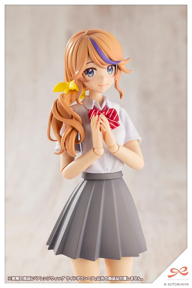 Kotobukiya Arranged Wigs Side-Down Hair Plastic Model Kit